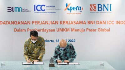 BNI Xpora Gandeng ICC Indonesia untuk Dorong UMKM Go Global