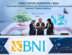 Kinerja BNI Semester I Tumbuh Optimal Didorong Transaction Banking dan Green Banking