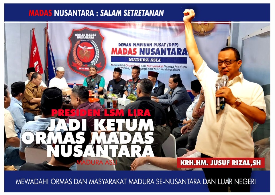 Perangi Money Politic, Jusuf Rizal: Madas Nusantara Kerahkan Satgas Pemantau Senyap Pilkada Jakarta