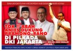 Tok! Abah Anies Dukung Mas Pram-Bang Doel di Pilkada Jakarta, Jusuf Rizal: Menang Satu Putaran!