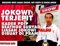 Buka-bukaan Beator Suryadi Bikin Jokowi Terjepit, Jusuf Rizal Mendengar Desas-desus Dana Pencitraan Rp2 Triliun